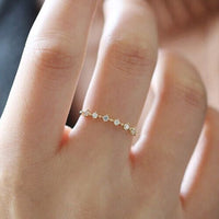 Sterling Silver Minimalist Stacking Ring