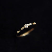 Wavy Stackable Ring in Sterling Silver