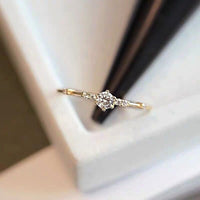 Wavy Stackable Ring in Sterling Silver