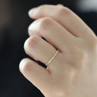 Cubic Zirconia Heart Ring in Sterling Silver