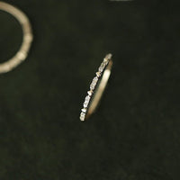 Cubic Zirconia Heart Ring in Sterling Silver