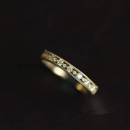 Sterling Silver Vintage Link Band Ring