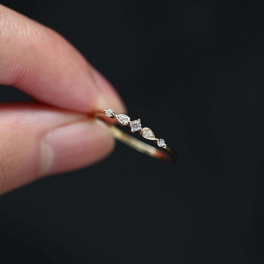 Sterling Silver Cubic Zirconia Eternity Ring
