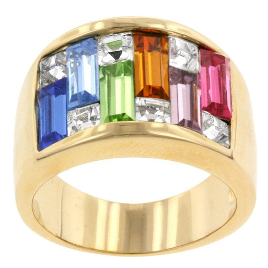 Spring Bazaar Crystal Ring