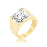 Golden Star Men's Ring