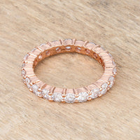 Jessica Rose Goldtone Eternity Band