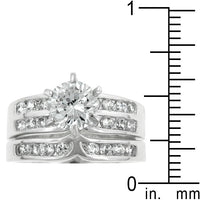 Formal Rhodium Engagement Set