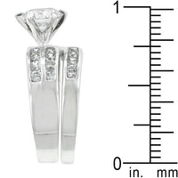 Formal Rhodium Engagement Set
