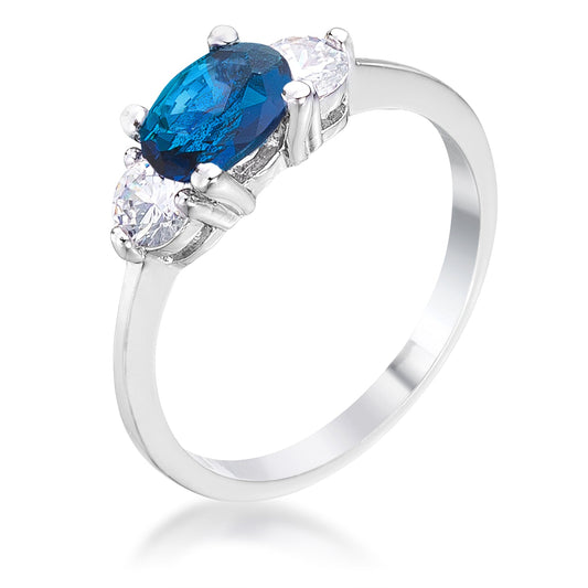 Maestro Oval Cubic Zirconia Ring
