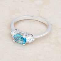 Miranna Blue Topaz Oval Ring