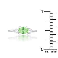 Miranna 1.2ct Peridot Crystal Oval Ring