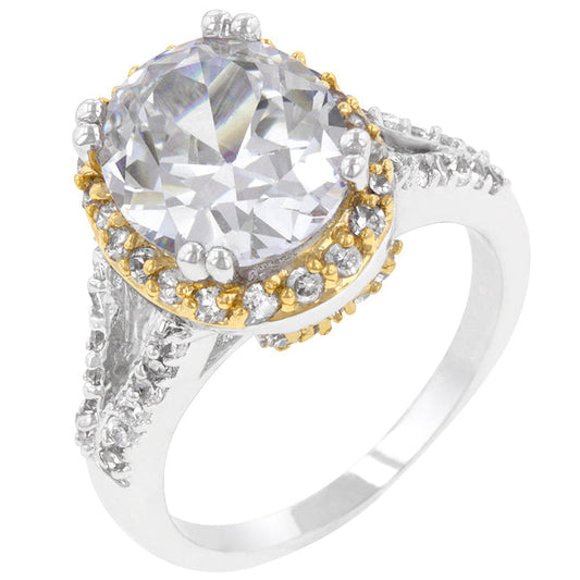 Coronation Oval Halo Ring