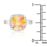 Elle Multicolor Cocktail Ring