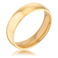 5mm IPG Gold Stainless Steel Band