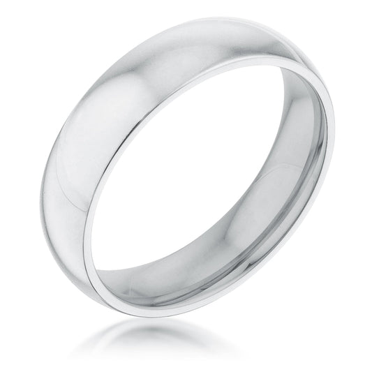 5mm Stainless Steel Wedding Band