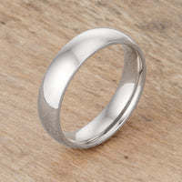 5mm Stainless Steel Wedding Band