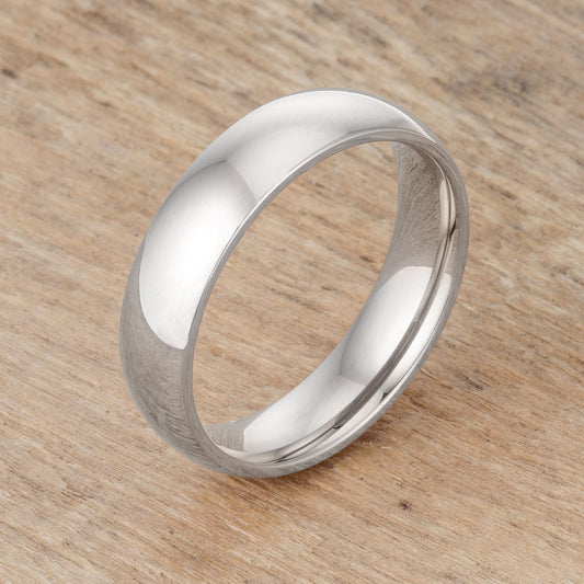 5mm Stainless Steel Wedding Band