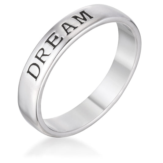 Dream Rhodium Eternity Band