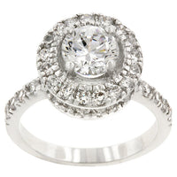 Majestic Rhodium Plated Ring