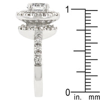 Majestic Rhodium Plated Ring