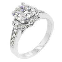 Regal Rhodium Ring