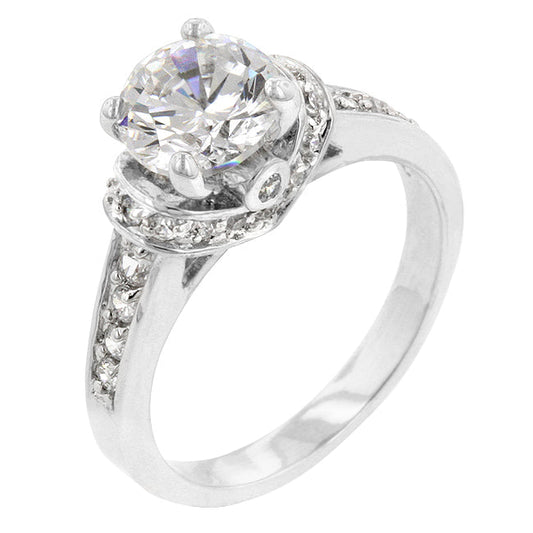 Regal Rhodium Ring
