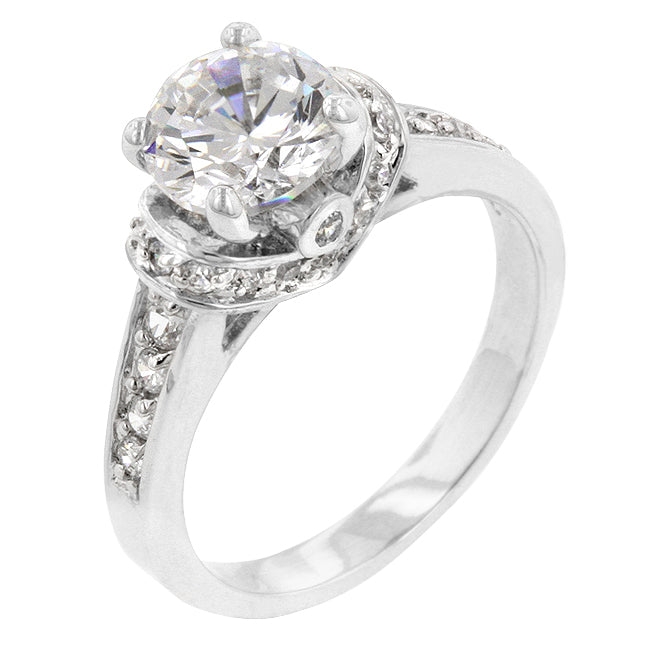 Regal Rhodium Ring