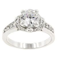 Regal Rhodium Ring