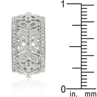 Filigree Crest Pavé Eternity Ring