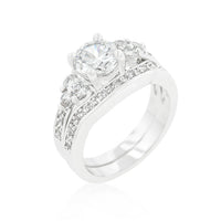 Triple Stone Engagement Ring