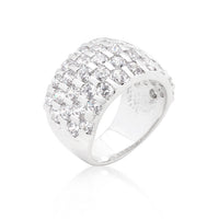 Princess Cut Channel Set Ring