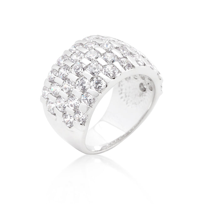 Princess Cut Channel Set Ring
