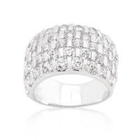 Princess Cut Channel Set Ring