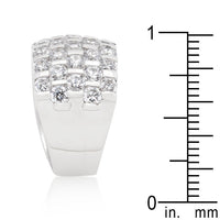 Princess Cut Channel Set Ring