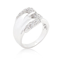 Cubic Zirconia Belt Ring