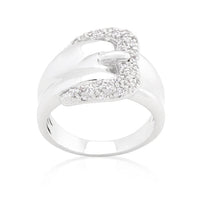 Cubic Zirconia Belt Ring