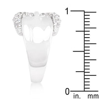 Cubic Zirconia Belt Ring