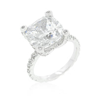 Brilliant Cushion Engagement Ring