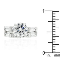 Large Center Stone Engagement Ring