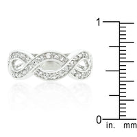 Infinity Band with Cubic Zirconia