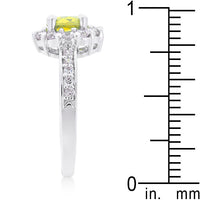 Bella Yellow Birthstone Engagement Ring