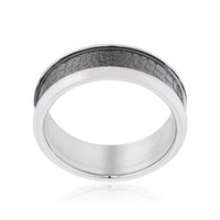 Men's Animal Print Band Ring