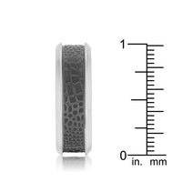 Men's Animal Print Band Ring