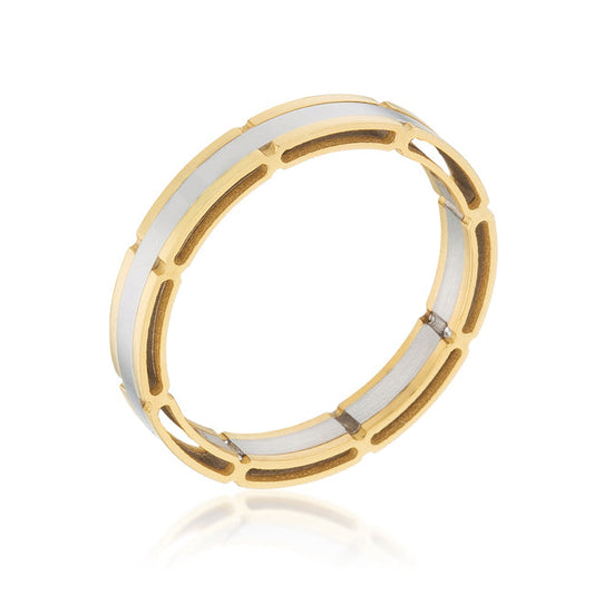 Two-Tone Band Ring