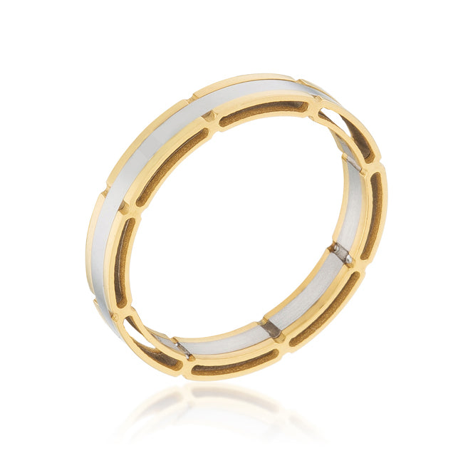 Two-Tone Band Ring