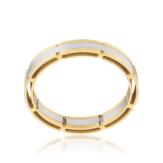Two-Tone Band Ring