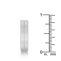 Cubic Zirconia Cross Band Ring