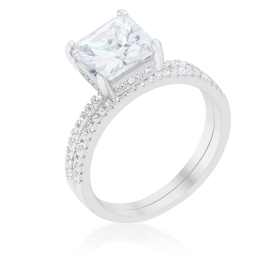 Princess Cut Solitaire Wedding Ring