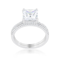 Princess Cut Solitaire Wedding Ring