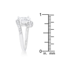 Caroline 2.3ct Crystal Rhodium Statement Ring